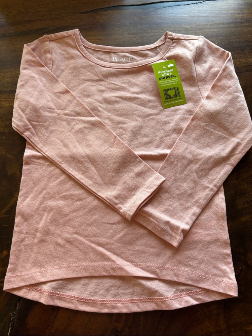 The Children’s Place Pink Long-Sleeve Girls' Top - XSmall